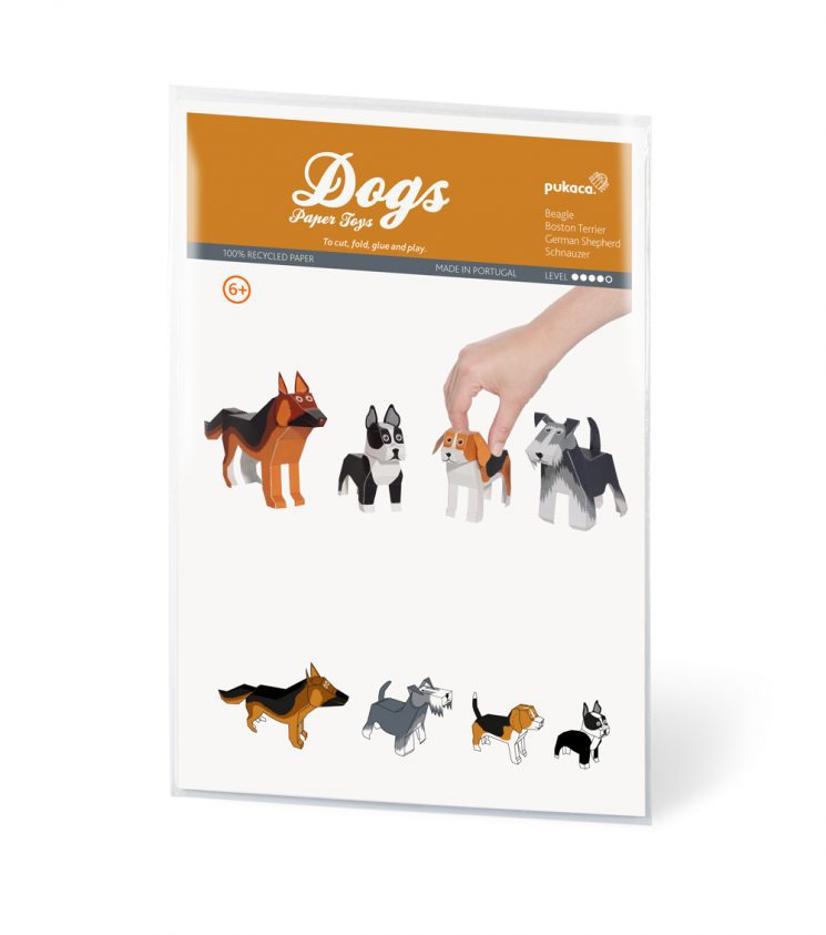  Bastelbogen Hunde Bildidee 