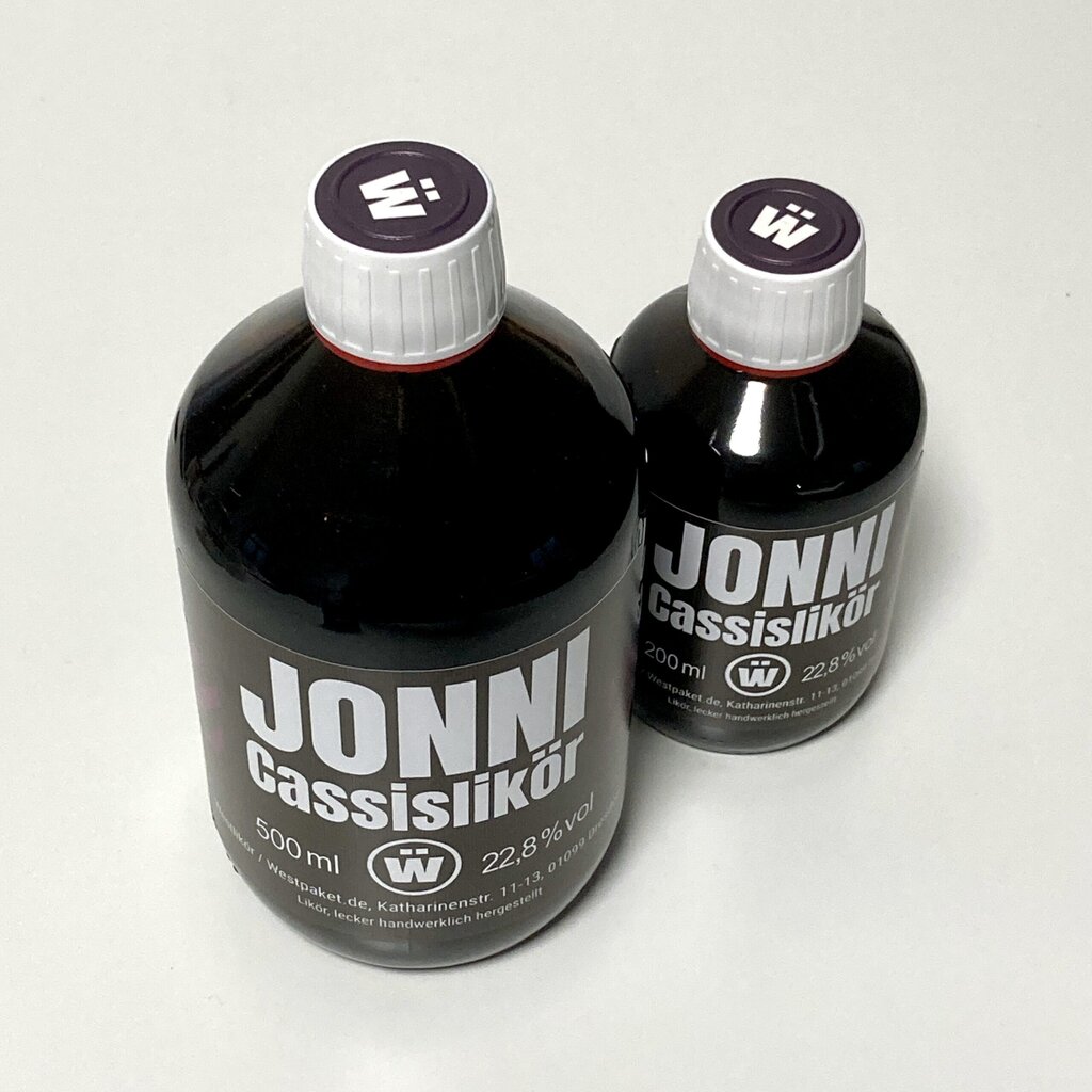 JONNI Johannisbeer Cassislikör Westlikör