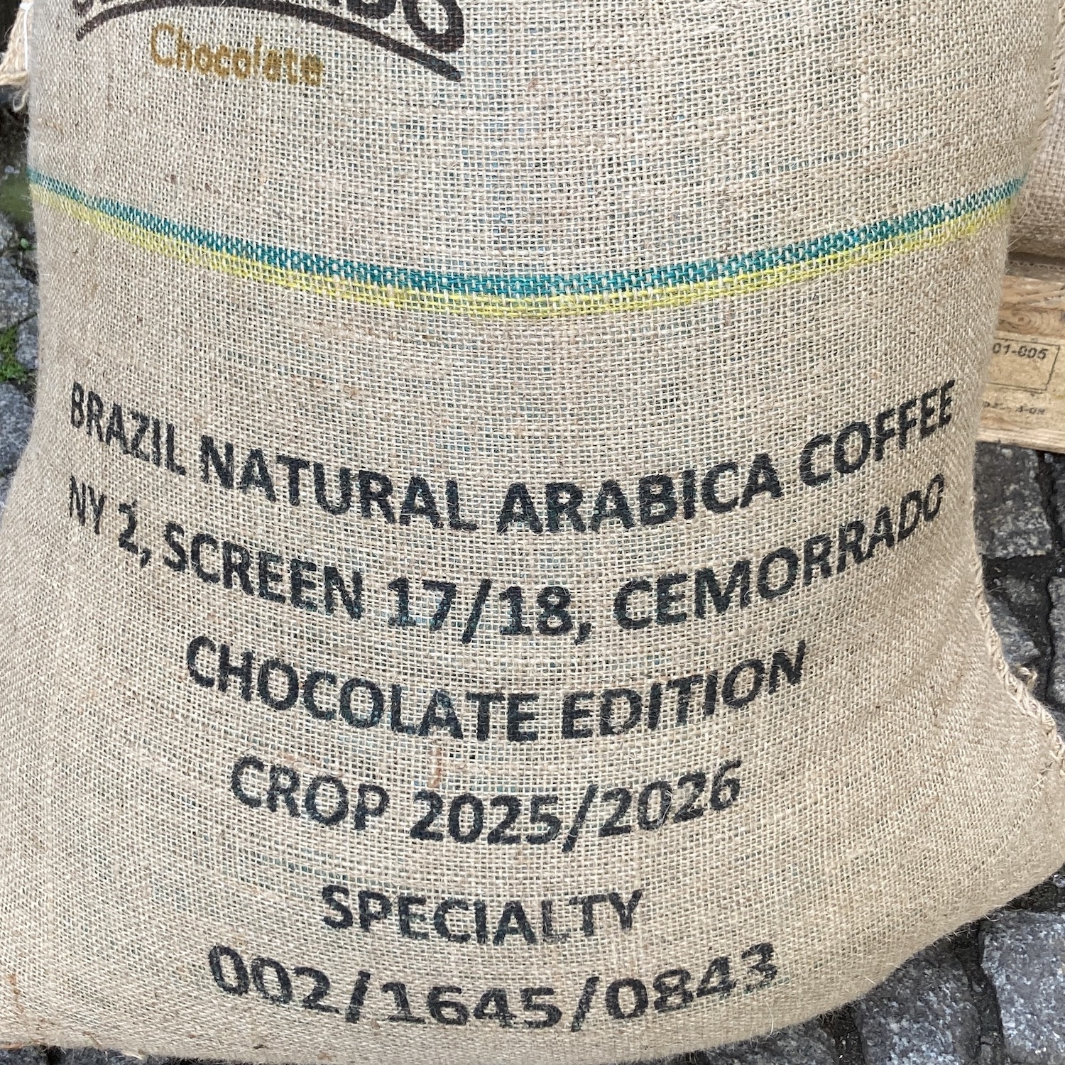 Rohkaffee Brasilien Cemorrado